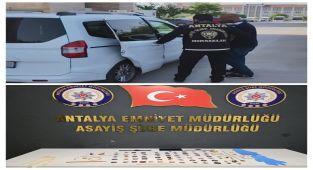 Antalya'da 410 Bin TL Değerinde Hırsızlık Malzemesi Ele Geçirildi