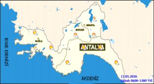 Antalya'da 5 Günlük Hava Durumu: Yağış ve Sıcaklık Tahminleri