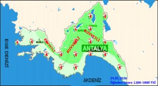 Antalya'da 5 Günlük Hava Tahmini: Sağanak Yağış ve Gök Gürültüsü Bekleniyor