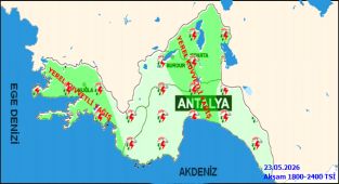 Antalya'da Kuvvetli Yağış Bekleniyor: 5 Günlük Hava Tahmini