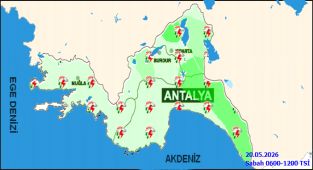 Antalya'da Kuvvetli Yağış Bekleniyor: 5 Günlük Tahminler Açıklandı