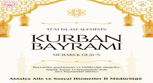 Antalya'dan Kurban Bayramı Mesajı: Birlik ve Beraberlik Vurgusu