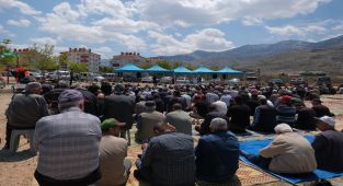 Karaman Valisi Çiçek, Kâzımkarabekir'de Bereket Duası Programına Katıldı