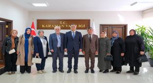 Karaman Valisi Hayrettin Çiçek'ten DÜNYEV ve Mehir Vakfı Heyetlerine Ziyaret