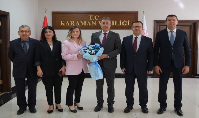 Karaman Valisi Hayrettin Çiçek'ten SGK Personeline Ziyaret