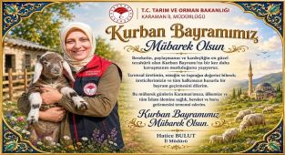 Karaman'da Kurban Bayramı Kutlaması