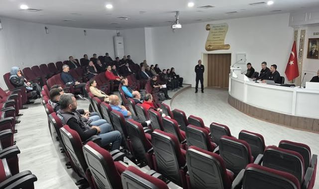 Karaman'da Orman Yangınları İçin Kurumlar Arası Koordinasyon Eğitimi Verildi