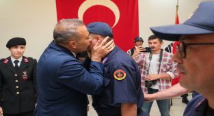 Karaman'da Özel Gereksinimli Vatandaşlar Temsili Askerlik Yaptı