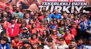 Karaman'da Tekerlekli Paten Yarışmaları Tamamlandı, Validen Tebrik