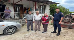 Kumluca'da Şehit Aileleri ve Gaziler Ziyaret Edildi
