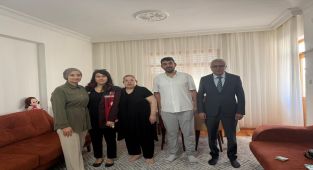Kumluca'da Şehit İsmail Çorbacı'nın Ailesi Ziyaret Edildi