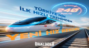 Yerli Elektrikli Hızlı Tren Test Sürüşlerinde 240 Km/s Hıza Ulaştı