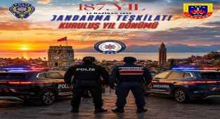 Antalya Emniyeti'nden Jandarma'nın 187. Yıl Dönümü Kutlaması