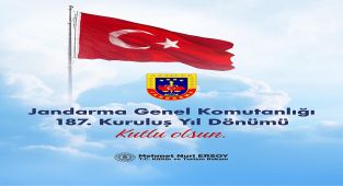 Bakan Ersoy'dan Jandarma'nın 187. Yıl Dönümü Mesajı