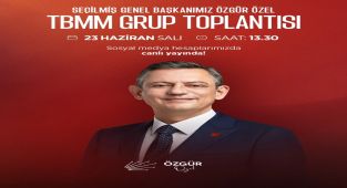 CHP Grup Toplantısı: Özgür Özel Yarın TBMM'de Konuşacak