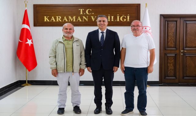 Karaman Valisi Çiçek'ten Önemli Ziyaretler