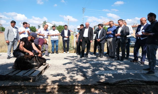 Karaman'da Doğalgaz Altyapı Çalışmaları Başladı