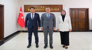 Konya Bölge Adliye Mahkemesi Üyeliği'ne Atanan Osman Yılmaz'dan Veda Ziyareti