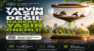 Sağlık Bakanlığı'ndan 'Hareket Yaşını Öğren, Sağlıklı Yaşa' Kampanyası Antalya'da Başlıyor