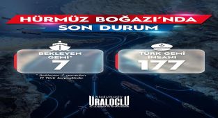 Ulaştırma Bakanı Uraloğlu: Hürmüz Boğazı'nda 11 Türk gemisi güvenle geçti