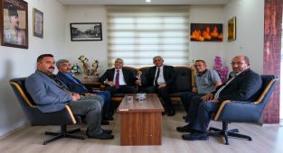 Vali Çiçek, Karaman Şoförler Odası'nı Ziyaret Etti