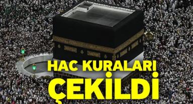 2027 yılı hac kurası çekildi
