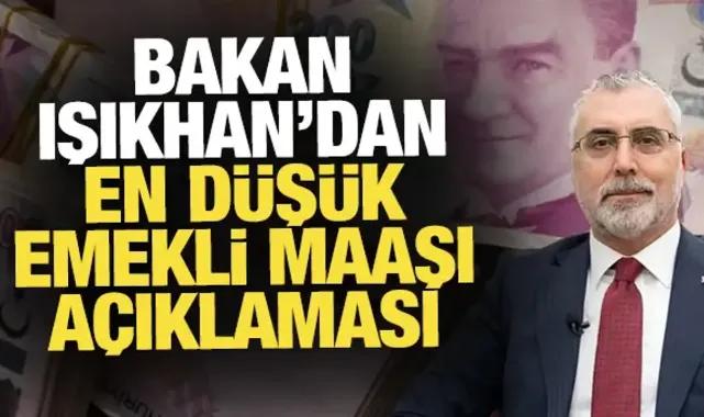 Bakan Işıkhan'dan