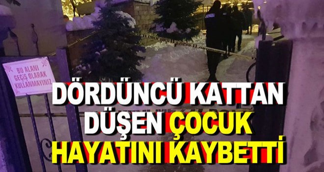 Konya'da dördüncü kattan düşen çocuk hayatını kaybetti