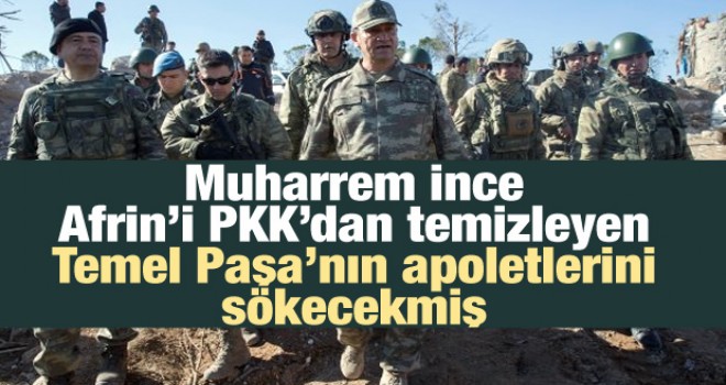 Muharrem İnce: Metin Temel'i görevden alacağım