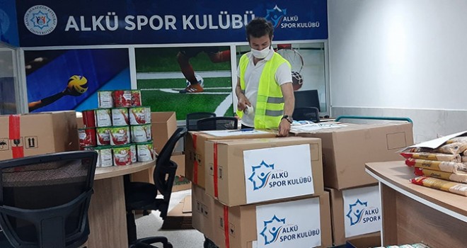 ALKÜ Spor Kulübü’nden İhtiyaç Sahiplerine Destek
