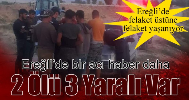 Ereğli’de Toprak Kaydı! 2 Kişi Öldü, Yaralılar Var