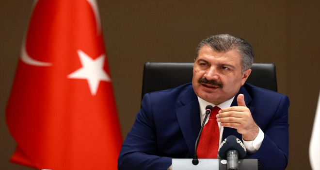 Sağlık Bakanı Koca, toplantının ardından açıklama yaptı