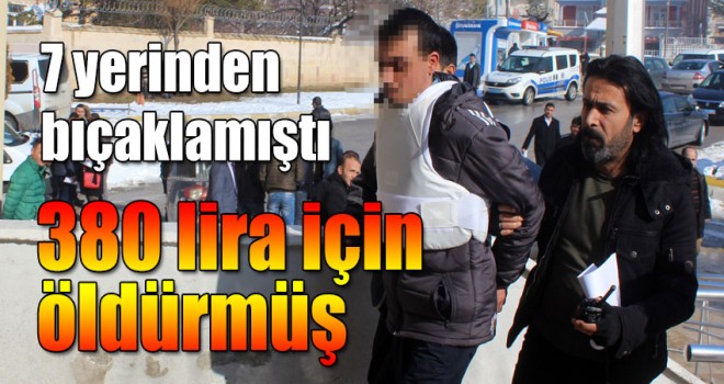 Cinayet Zanlısı Adliyeye Sevk Edildi