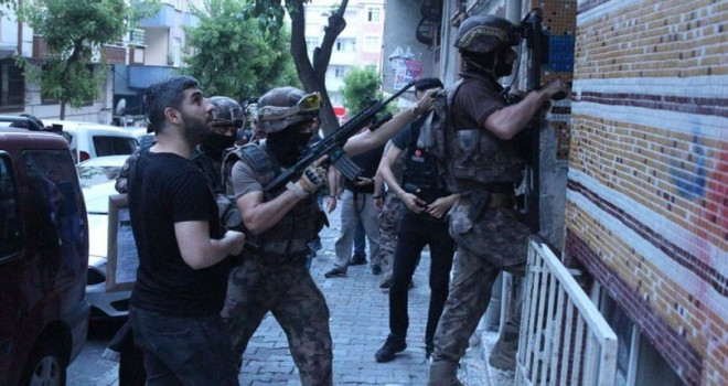 59 ilde eş zamanlı narkotik operasyonu