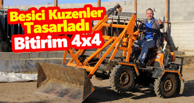 Besici kuzenler tasarladı 'Bitirim 4x4'