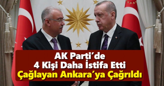 Karaman AK Parti'den 4 kişi Daha İstifa Etti