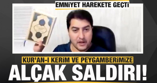 Youtuberdan Kur'an-ı Kerim ve Peygamberimize hakaret!
