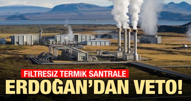 Cumhurbaşkanı Erdoğan 'filtre' düzenlemesini veto etti
