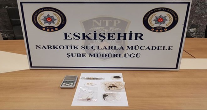 Eskişehir'de uyuşturucu operasyonu
