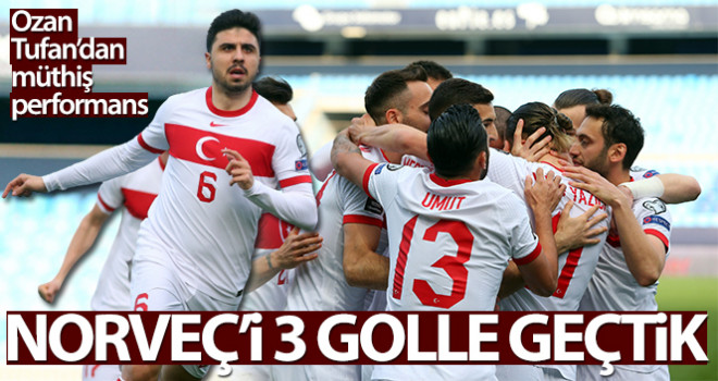 A Milliler Norveçi Dize Getirdi. Norveç 0-3 Türkiye