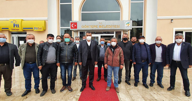 İYİ Parti'den Göktepe Ziyareti