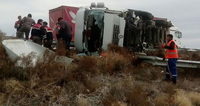 Konya'da trafik kazası: 1 ölü