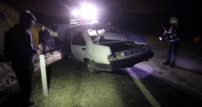 uçuruma devrilen otomobilin sürücüsü öldü