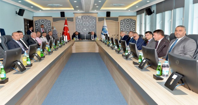 Kmü’de Üniversite Güvenlik Koordinasyon Toplantısı Yapıldı