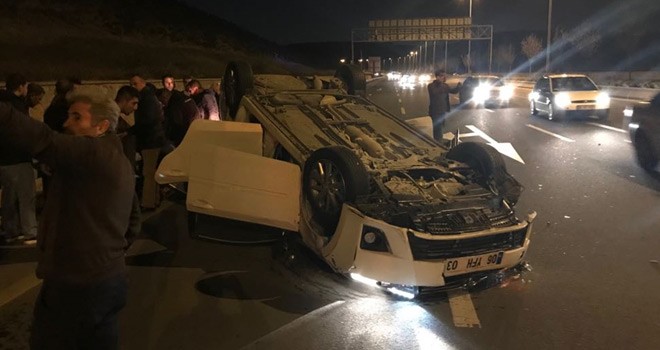 Kazada 3 Kişi Yaralandı