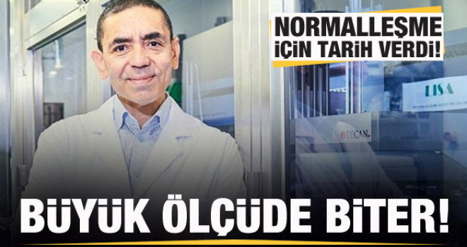 Normalleşme için tarih verdi! Önemli ölçüde biter