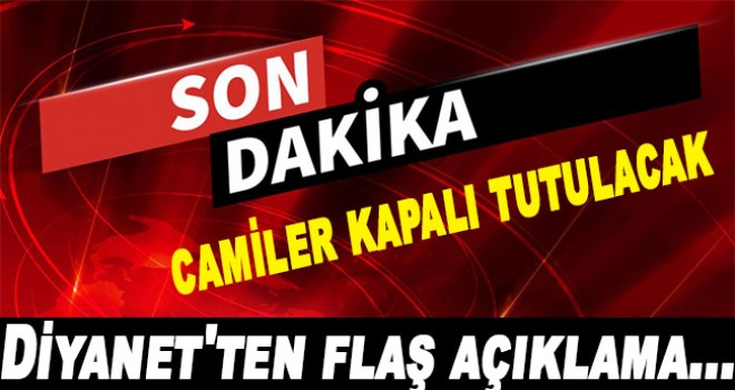 Diyanet'ten flaş açıklama
