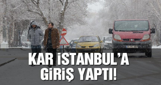 Meteoroloji açıkladı! Tüm Türkiye donacak, İstanbul'da kar yağışı başladı