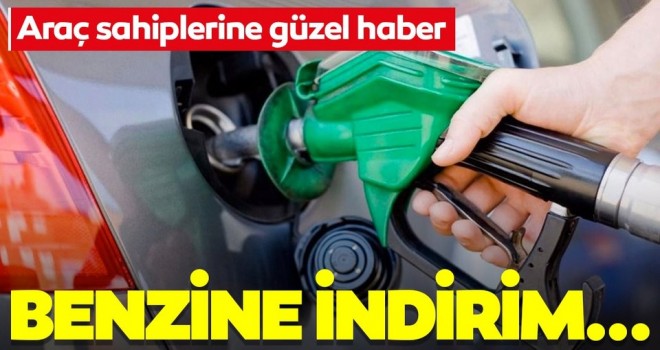 Benzine büyük indirim geliyor