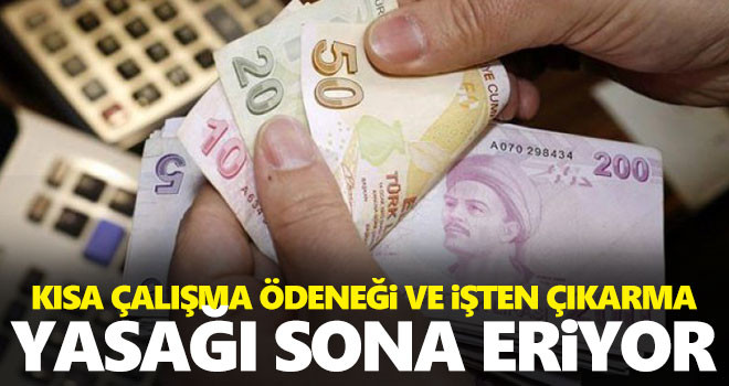 Kısa çalışma ödeneği sona eriyor
